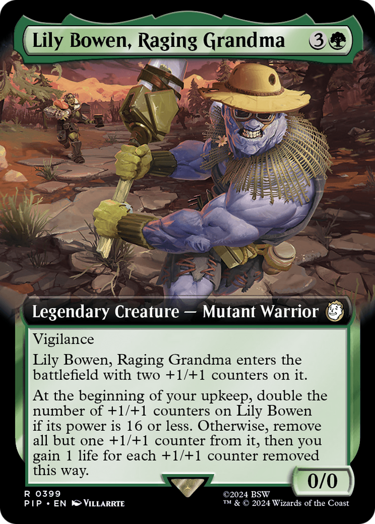 Lily Bowen, Raging Grandma Card Image