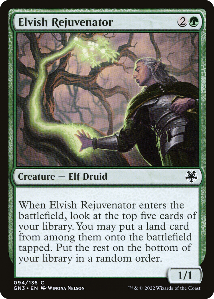 Elvish Rejuvenator Card Image