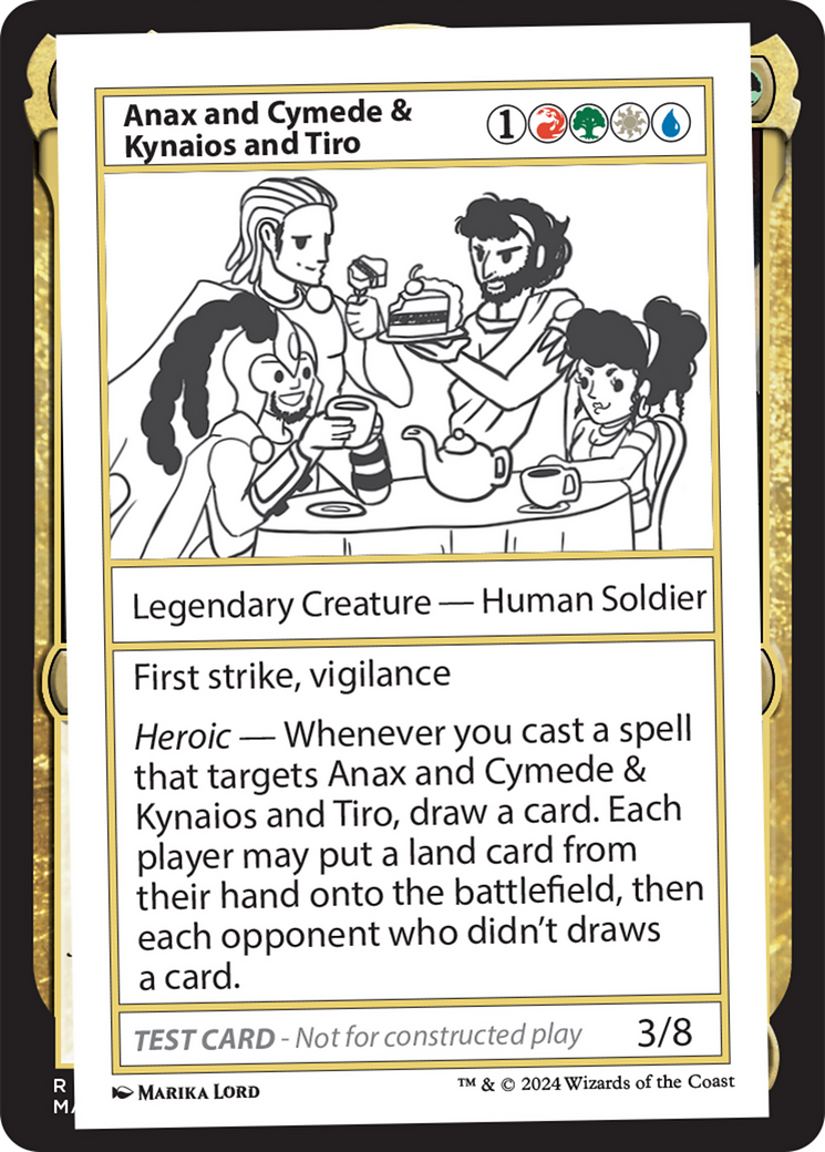 Anax and Cymede & Kynaios and Tiro Card Image