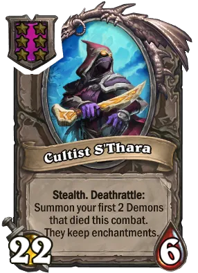 Cultist S'Thara Card Image