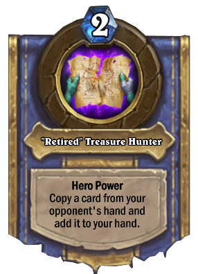 "Retired" Treasure Hunter Card Image