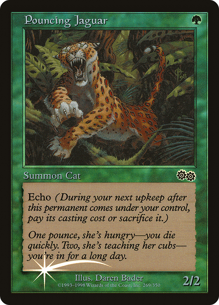 Pouncing Jaguar Card Image