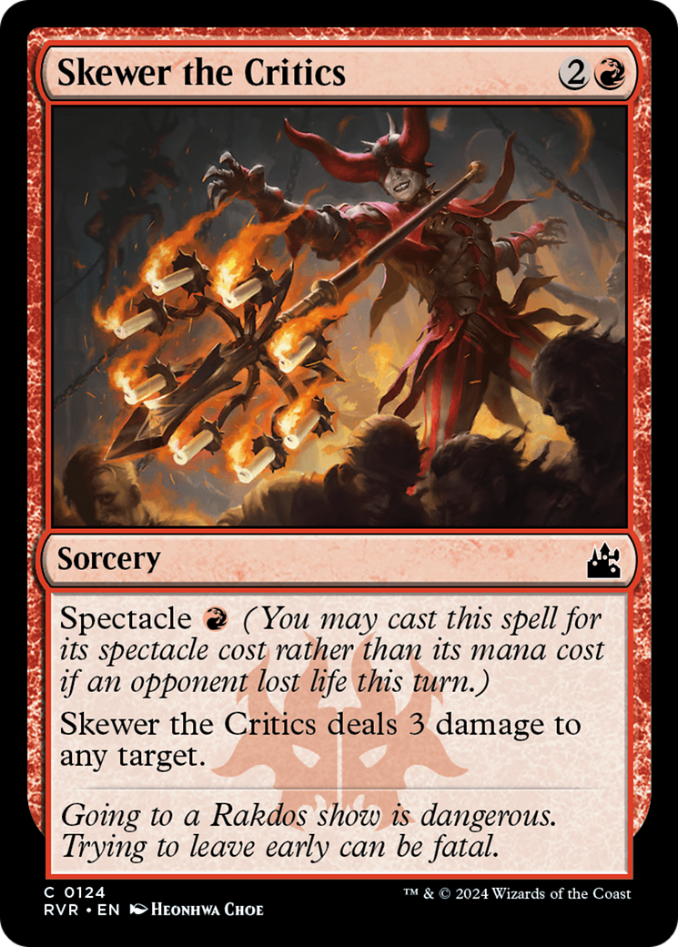 Skewer the Critics Card Image