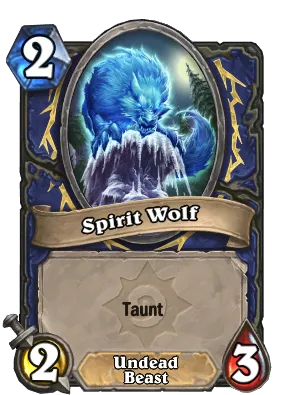 Spirit Wolf Card Image