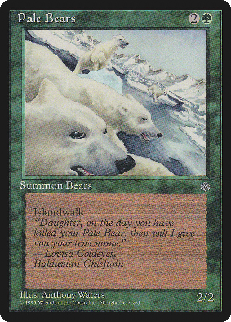 Pale Bears Card Image
