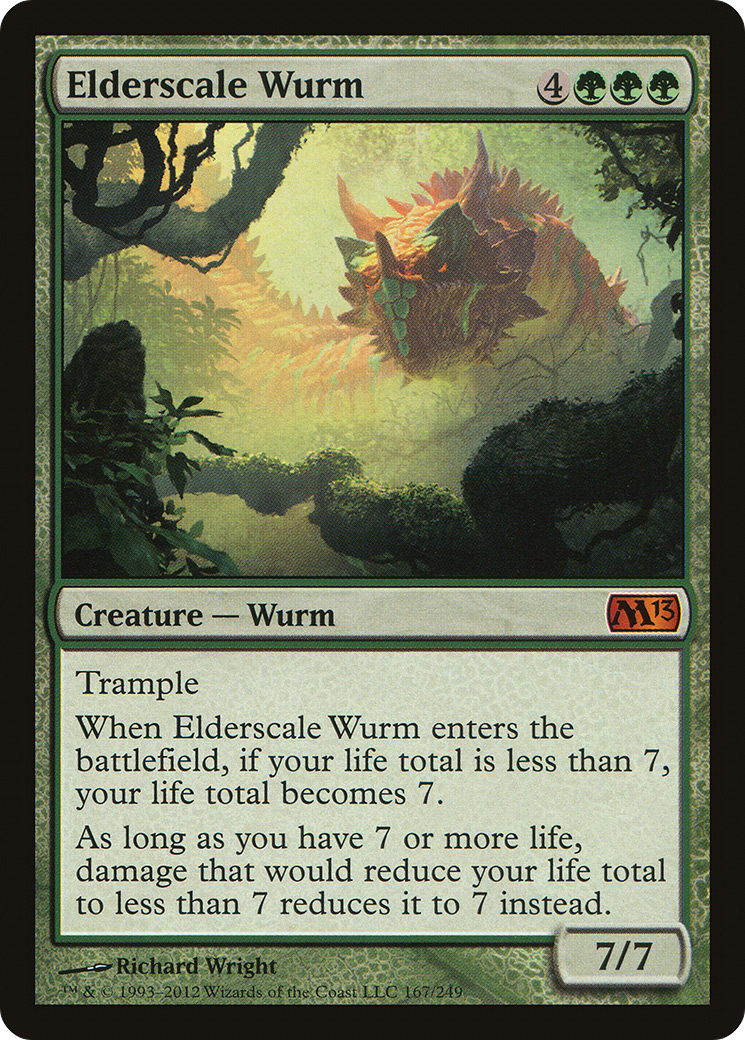 Elderscale Wurm Card Image