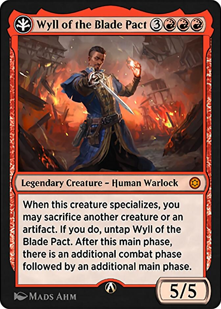 Wyll of the Blade Pact Card Image