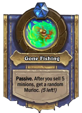 Gone Fishing Card Image