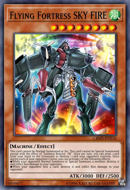 Flying Fortress SKY FIRE Card Image