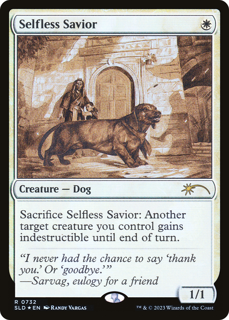 Selfless Savior Card Image