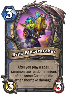 Britz Blazebucket Card Image