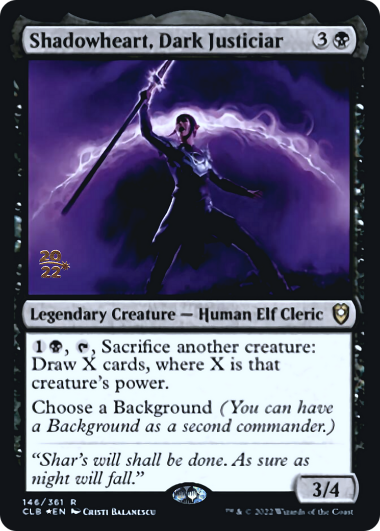 Shadowheart, Dark Justiciar Card Image