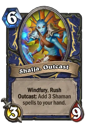 Shalja, Outcast Card Image