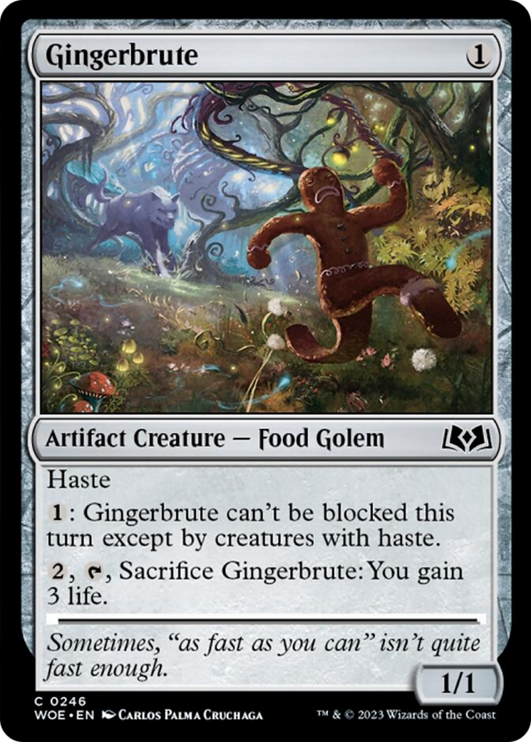 Gingerbrute Card Image