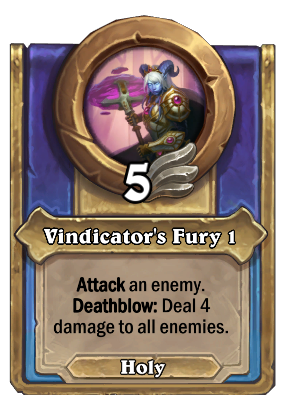 Vindicator's Fury 1 Card Image