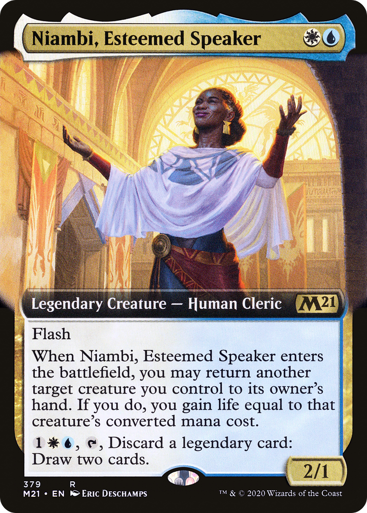 Niambi, Esteemed Speaker Card Image