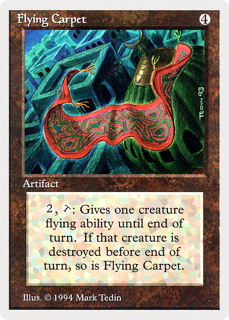 Flying Carpet Card Image