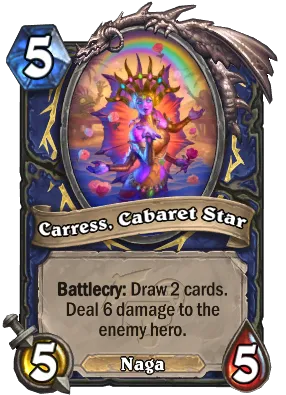 Carress, Cabaret Star Card Image