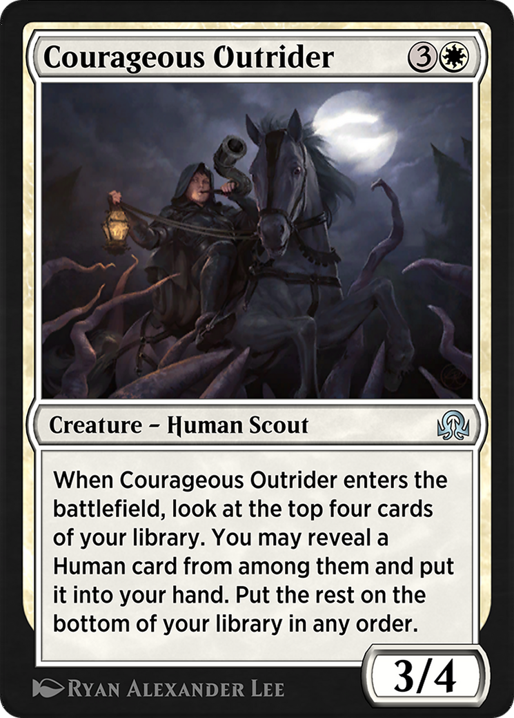 Courageous Outrider Card Image