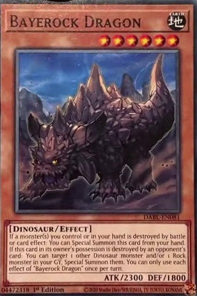 Bayerock Dragon Card Image