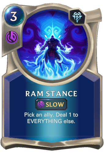 Ram Stance Card Image