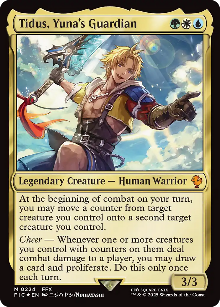 Tidus, Yuna's Guardian Card Image