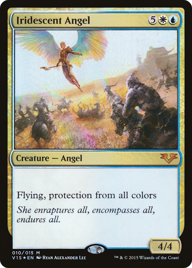 Iridescent Angel Card Image