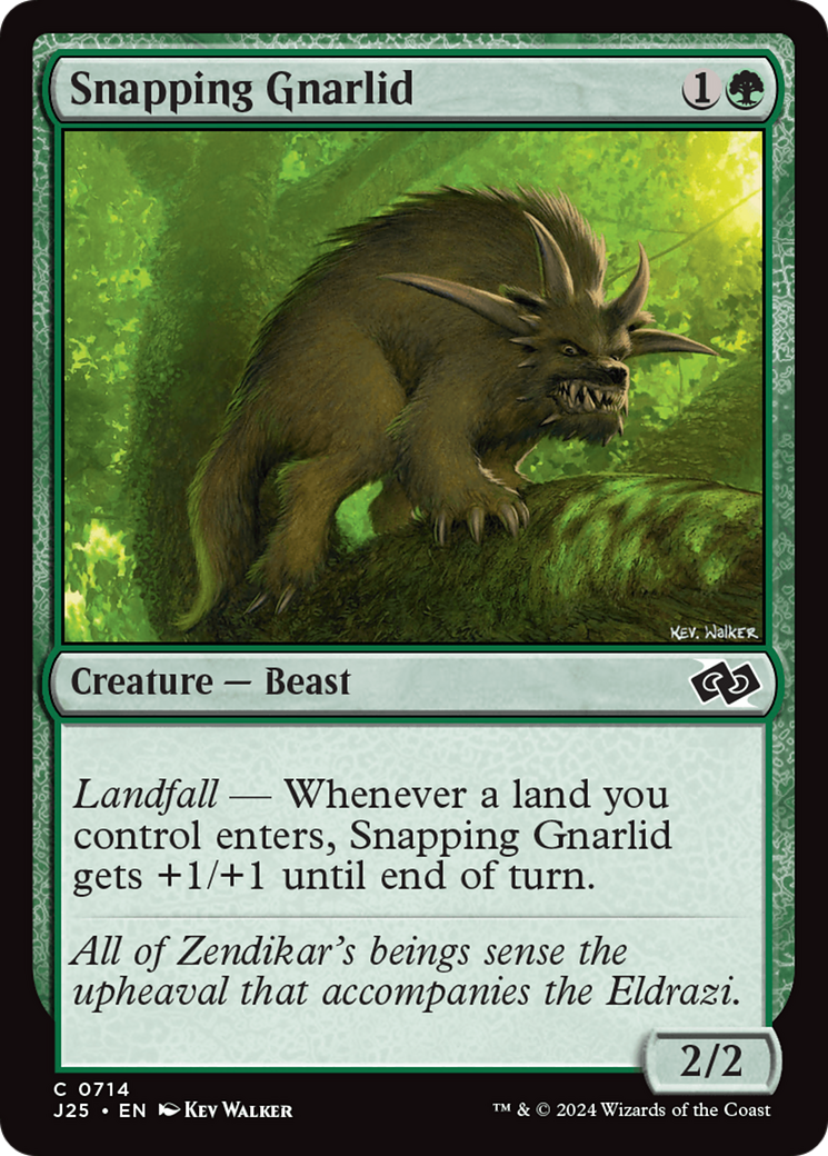 Snapping Gnarlid Card Image