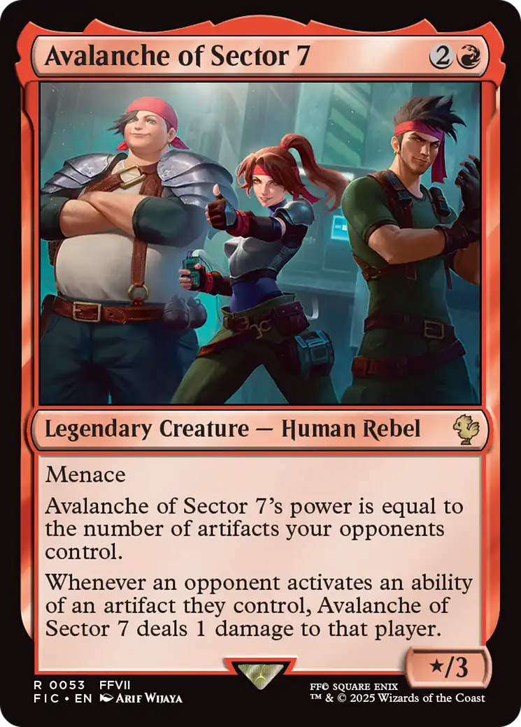 Avalanche of Sector 7 Card Image