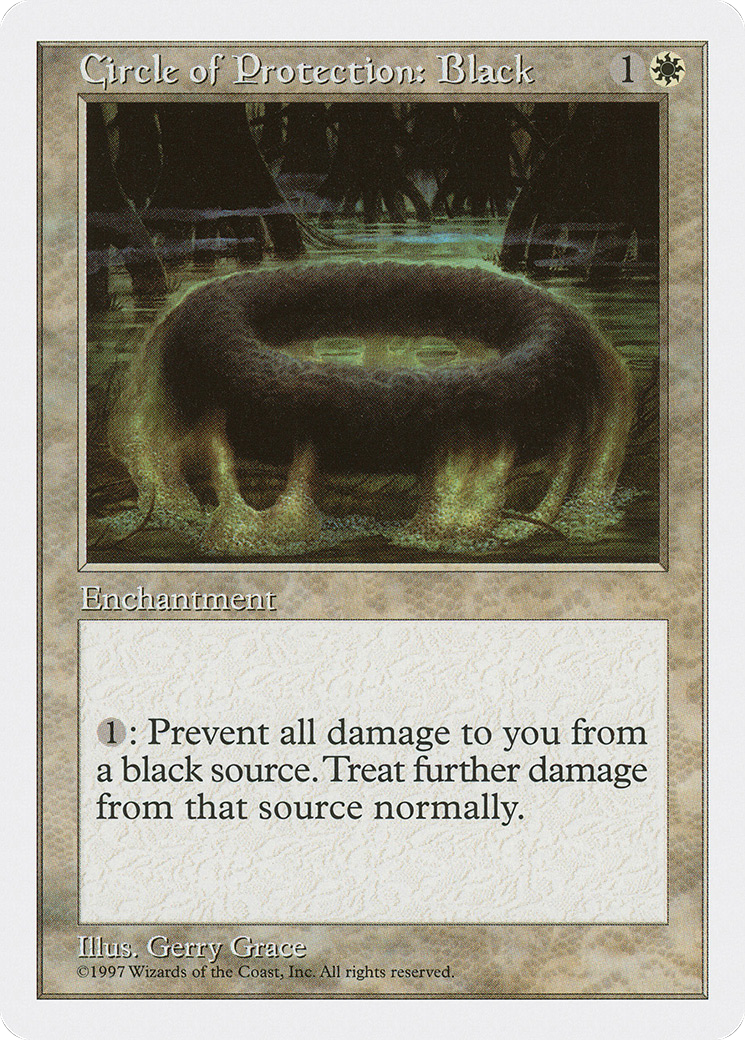 Circle of Protection: Black Card Image