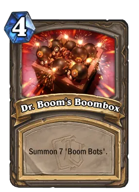 Dr. Boom's Boombox Card Image