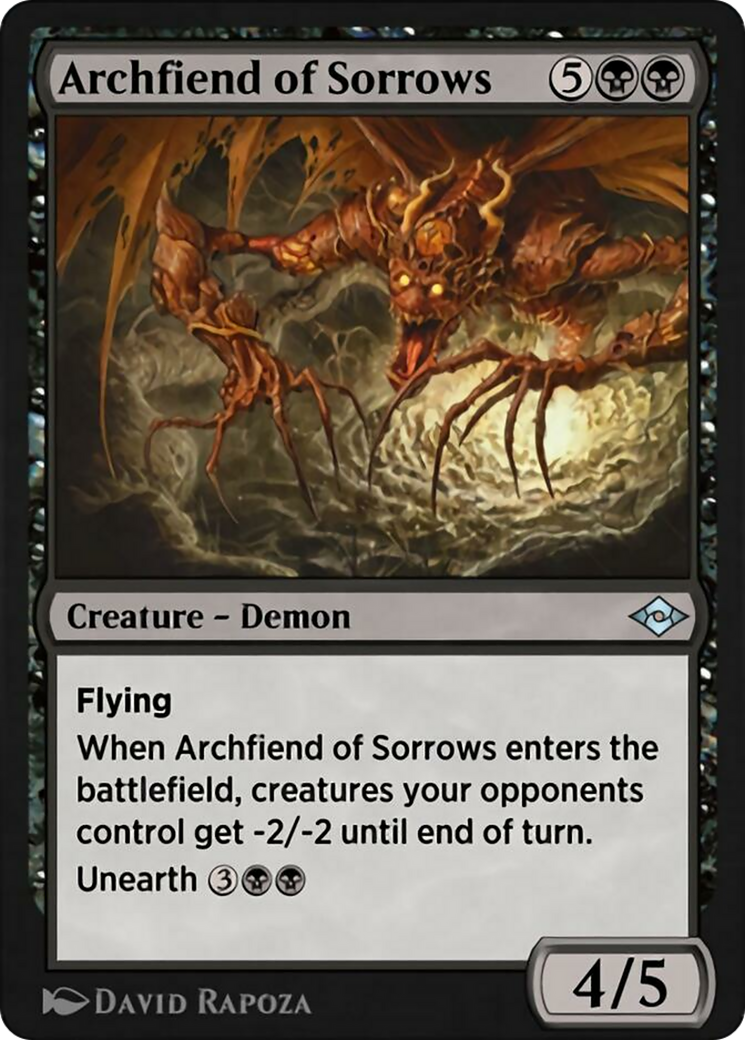 Archfiend of Sorrows Card Image