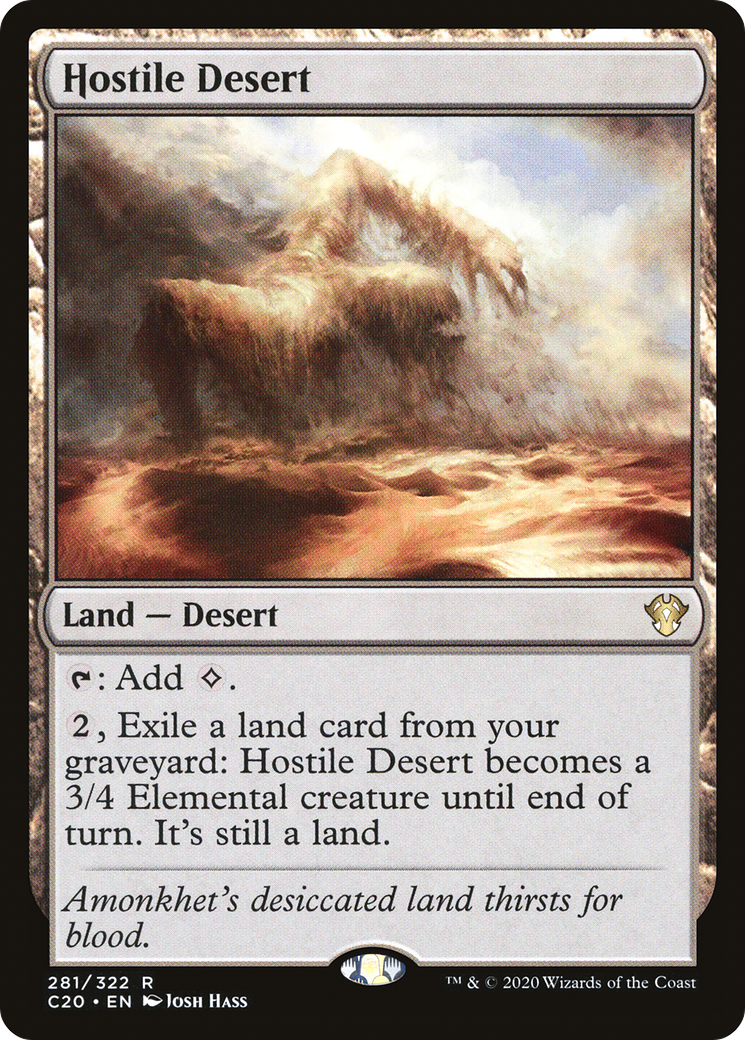 Hostile Desert Card Image