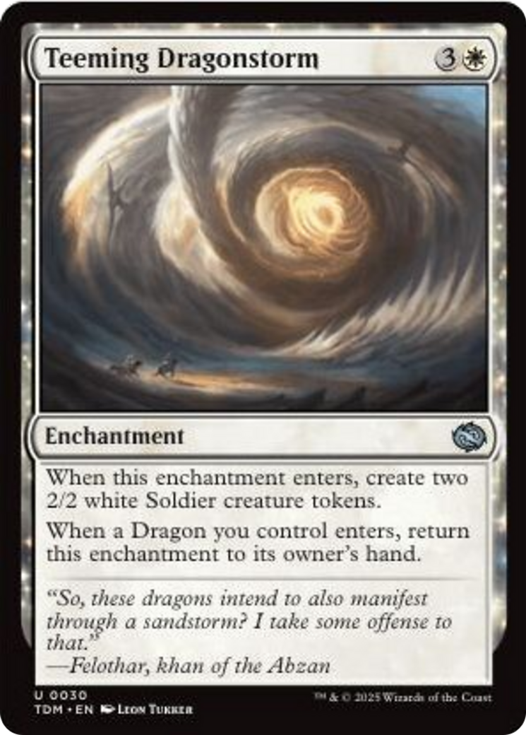 Teeming Dragonstorm Card Image
