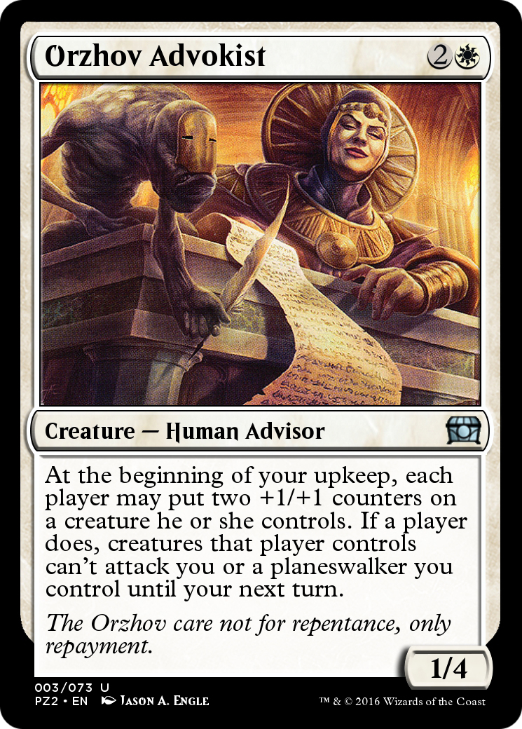 Orzhov Advokist Card Image