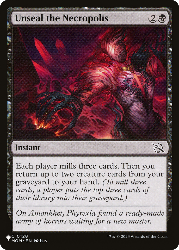 Unseal the Necropolis Card Image
