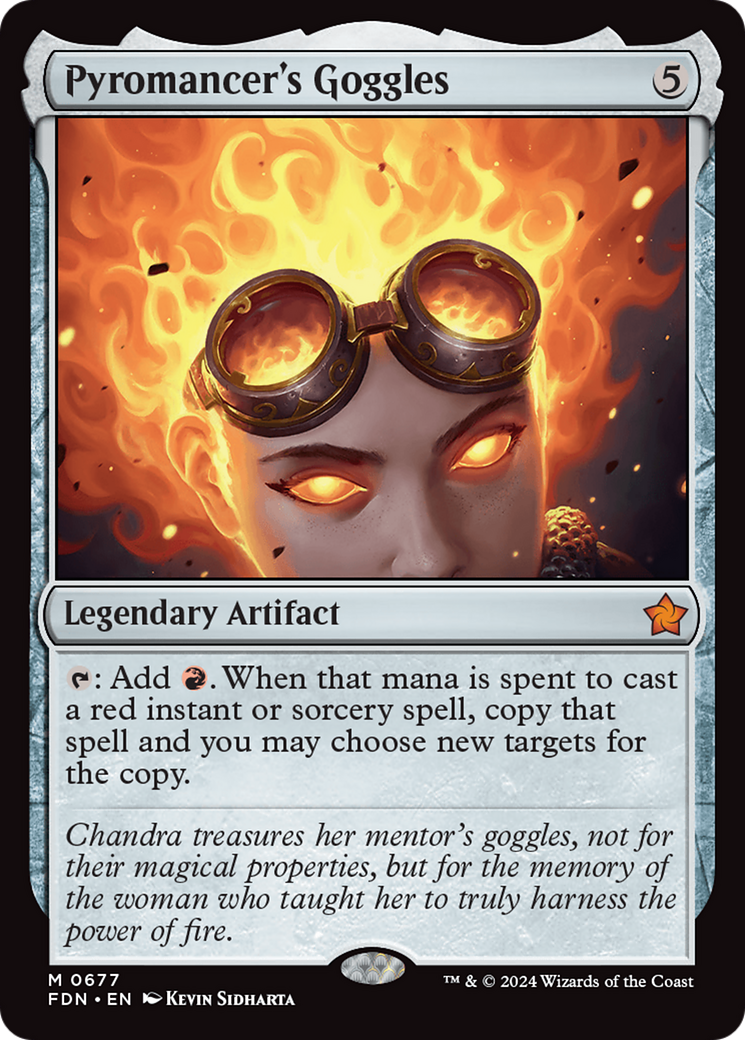 Pyromancer's Goggles Card Image