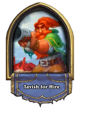 Tavish for Hire Card Image