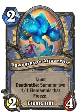 Dawngrasp's Aquarrior Card Image