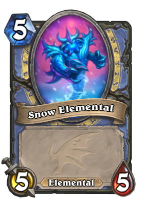 Snow Elemental Card Image