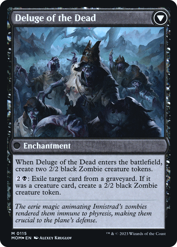 Invasion of Innistrad // Deluge of the Dead Card Image