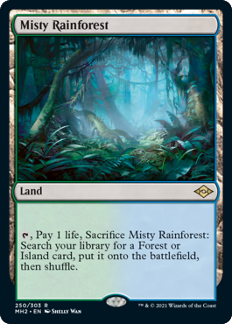 Misty Rainforest Card Image