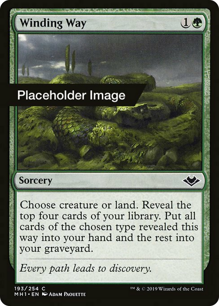 Winding Way Card Image
