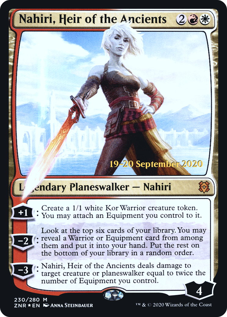 Nahiri, Heir of the Ancients Card Image