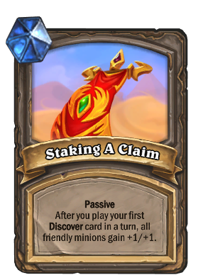 Staking A Claim Card Image
