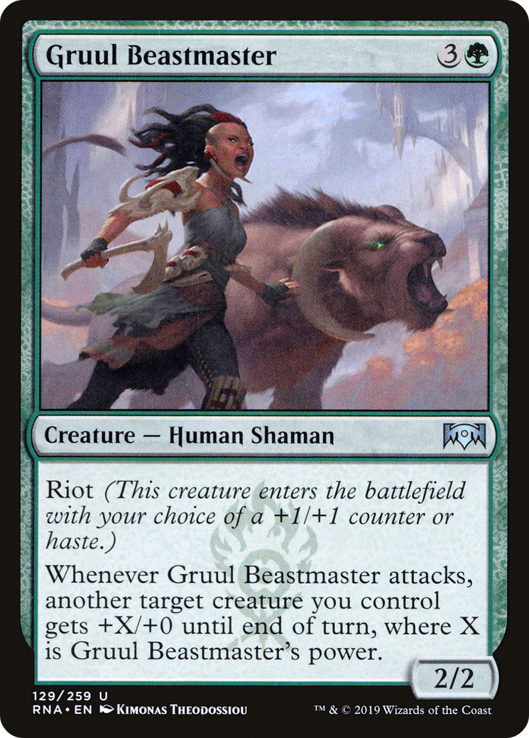 Gruul Beastmaster Card Image