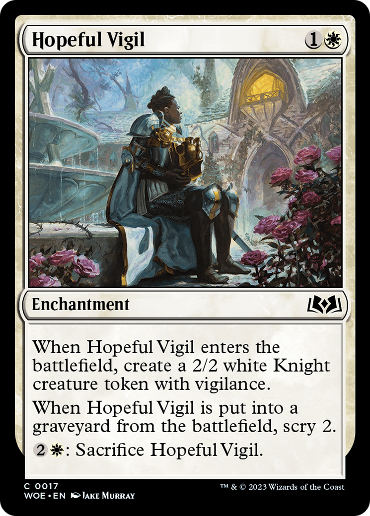 Hopeful Vigil Card Image