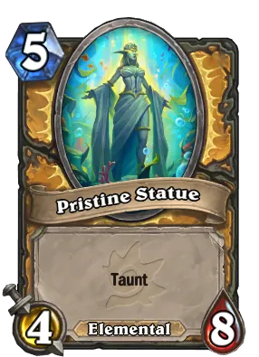 Pristine Statue Card Image