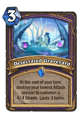 Desecrated Graveyard Card Image