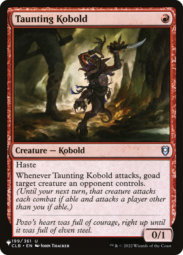 Taunting Kobold Card Image
